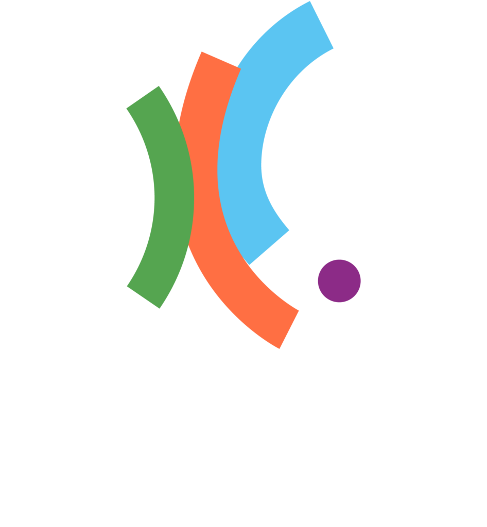 Logo Different et Competent version écriture blanche