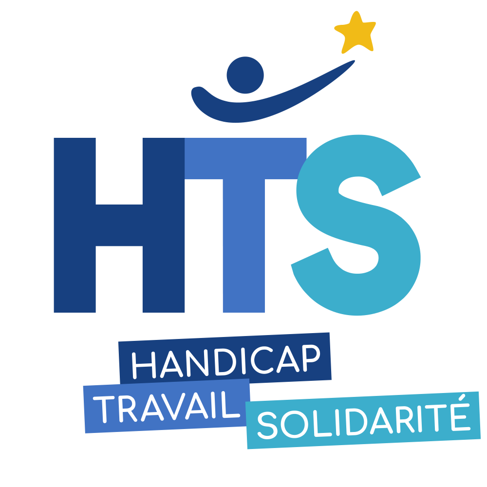 Logo HTS (Handicap, Travail, Solidarité)